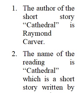 Cathedral RJ Questions
